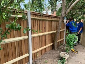 Fence Post Repair Yorkshire